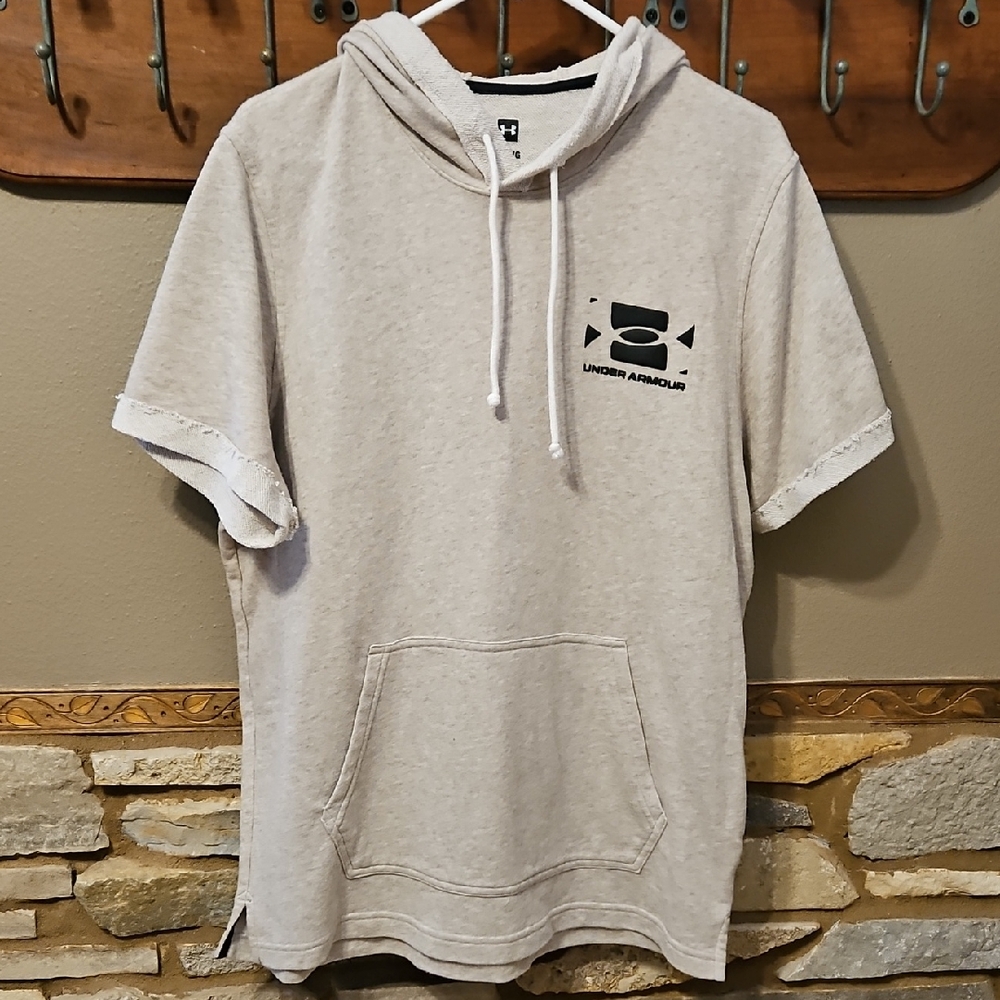 Under Armour Rival Terry Hooded Top Size Large